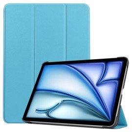 Tri-Fold Book Case met Wake/Sleep - iPad Air 11 (2024/2025) Hoesje - Lichtblauw