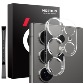 NORTHJO 9H Tempered Glass - Samsung Galaxy S25 Ultra Camera Lens Protector - Transparant