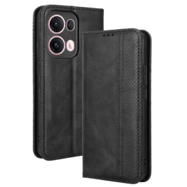 Coverup Vintage Style Book Case - OPPO Reno13 Pro 5G Hoesje - Zwart