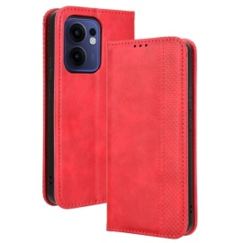 Coverup Vintage Style Book Case - OPPO Reno13 F / FS 5G Hoesje - Rood